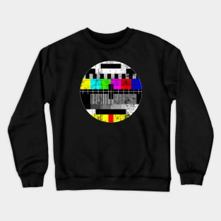 Vintage No Signal TV Crewneck Sweatshirt